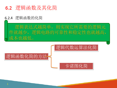 组合逻辑电路的分析和设计—逻辑函数的化简