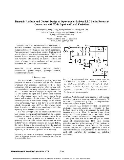 LLC Series Resonant converters