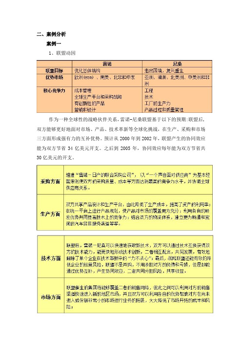 跨国公司财务管理案例分析