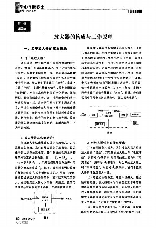 放大器的构成与工作原理