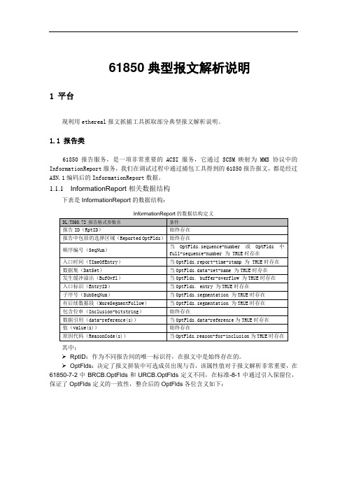 61850典型报文解析说明.doc