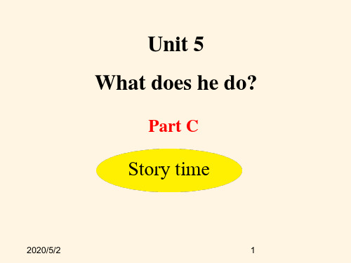 最新人教版PEP小学六年级英语上册精品课件：Unit5-C Story time