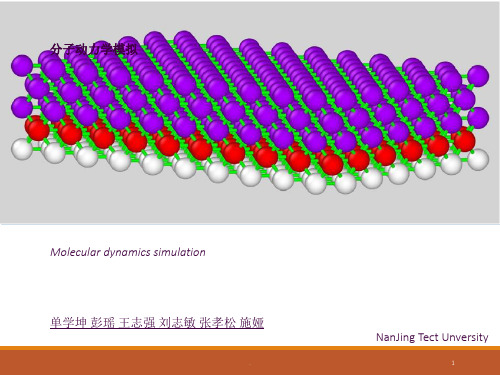 分子动力学ppt课件