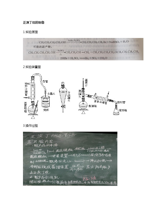 正溴丁烷的制备实验