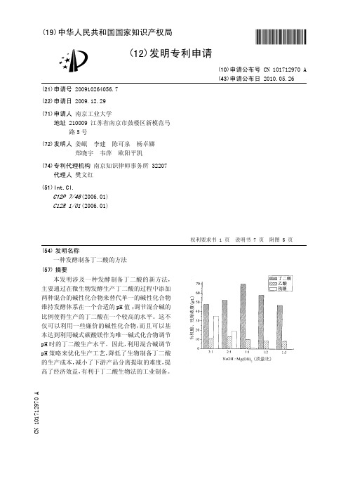 一种发酵制备丁二酸的方法[发明专利]