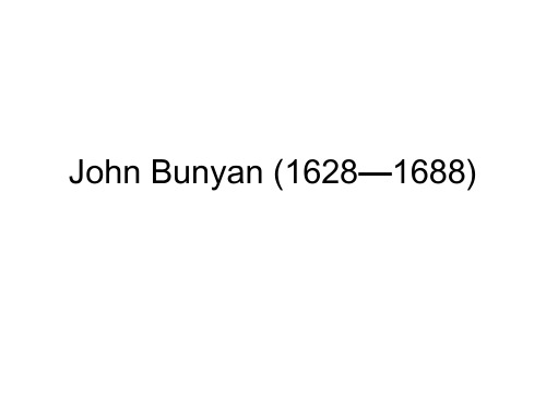 9-John Bunyan