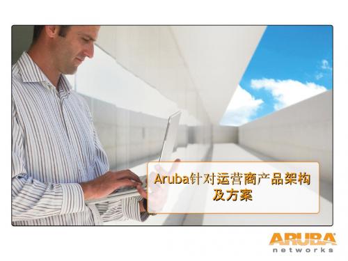 【WLAN】Aruba针对运营商产品架构及解决方案、认证流程