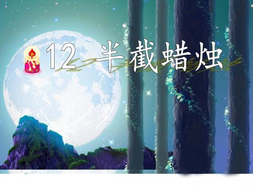 12、半截蜡烛(定稿)