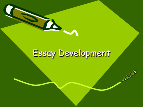 Essay Development