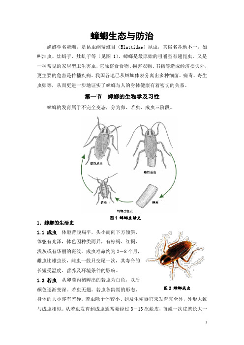 蟑螂防制办法