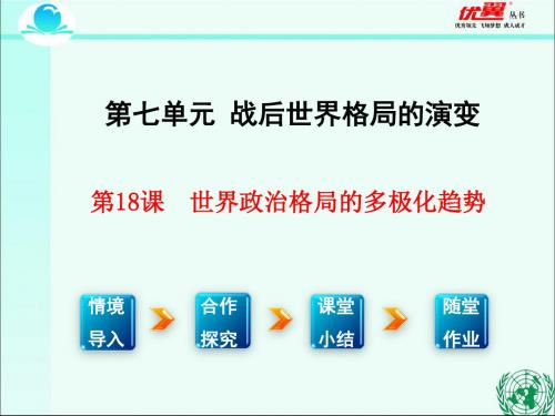 九年级历史下册课件(岳麓版)第18课 世界政治格局的多极化趋势 课件-PPT精品文档