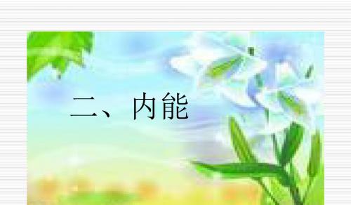 最新-北师大版九年级物理全册10.2 内能课件-PPT文档资料