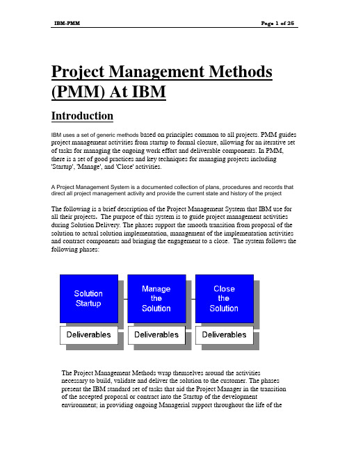 IBM_Project_Management