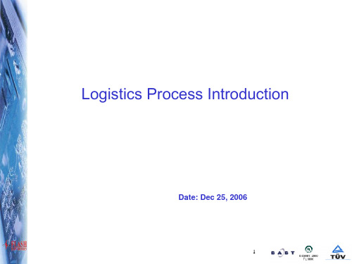 Logistics Process Introduction