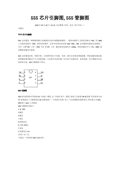 555芯片引脚图