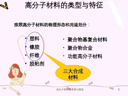 高分子材料的类型与特征