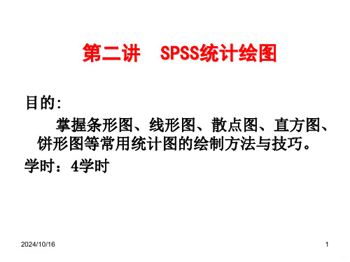 第二讲SPSS统计绘图PPT课件