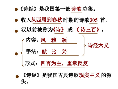 高中语文人教版必修二第二单元复习ppt 人教版精品课件