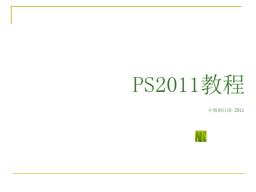 PS2011教程免费全文阅读