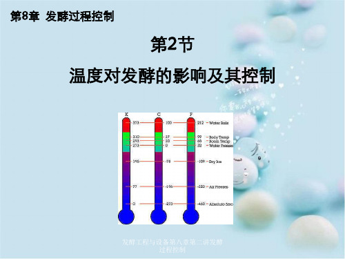 发酵工程与设备第八章第二讲发酵过程控制