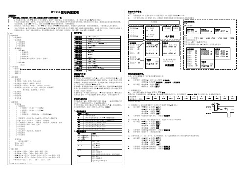 BT300快速操作指引V3.0