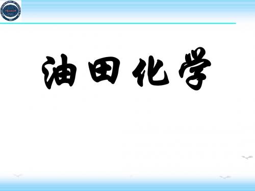 第一章  油田化学——粘土矿物