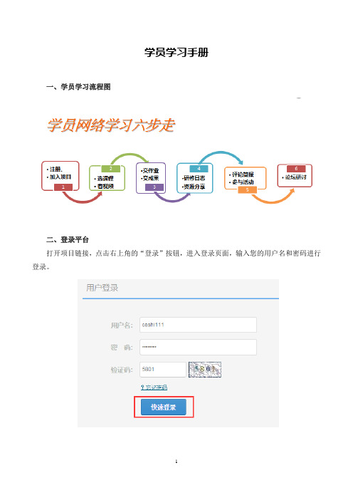 学员学习手册2016