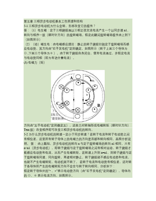 第五章三相异步电动机基本工作原理和结构(精)