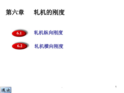 《轧机的刚度》