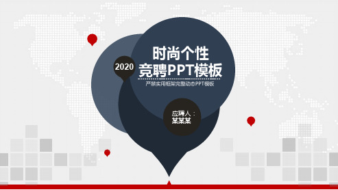 2020新质量总监竞聘【实用】PPT