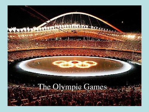 英语：Unit2《The Olympic Games》Reading课件(新人教版必修2)