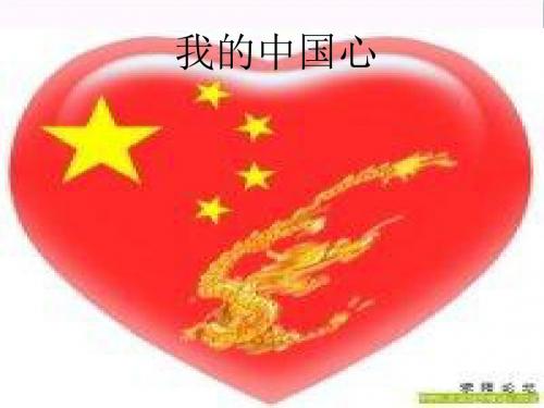 六年级语文上册 第5课 我的中国心课件1 西师大版