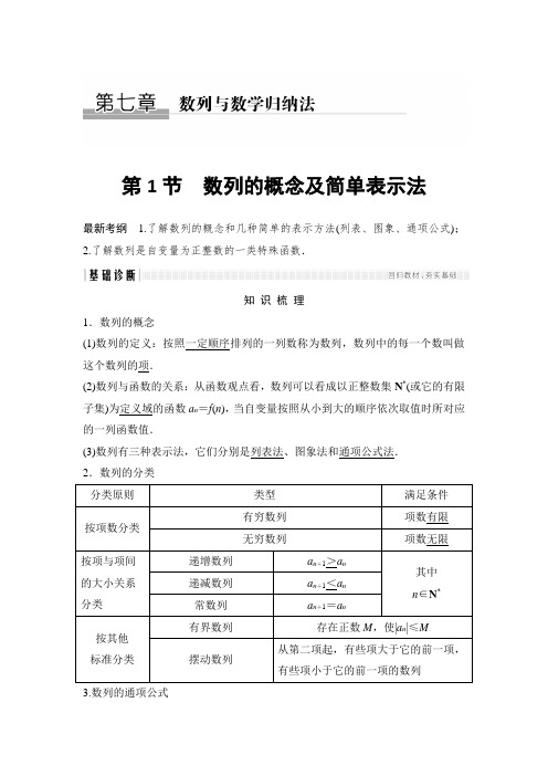 高三 复习 数列 (含数学归纳法+证明) (7份)教案+习题+经典例题+答案