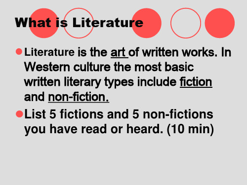 What is Literature