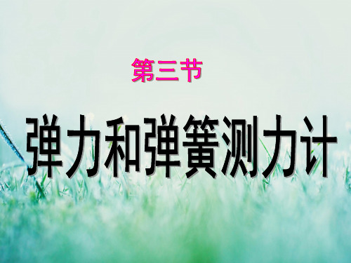 沪科版八年级物理上册 6.2 怎样描述力 PPT课件4