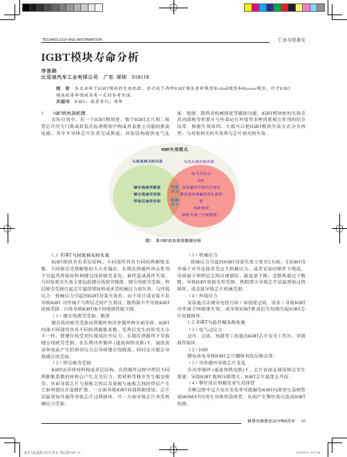 IGBT模块寿命分析