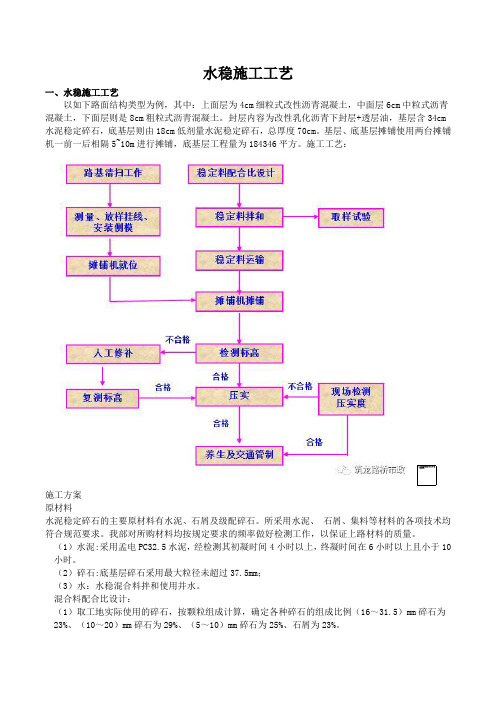 水稳施工工艺