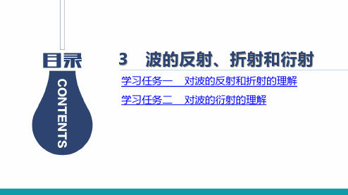 3  波的反射、折射和衍射