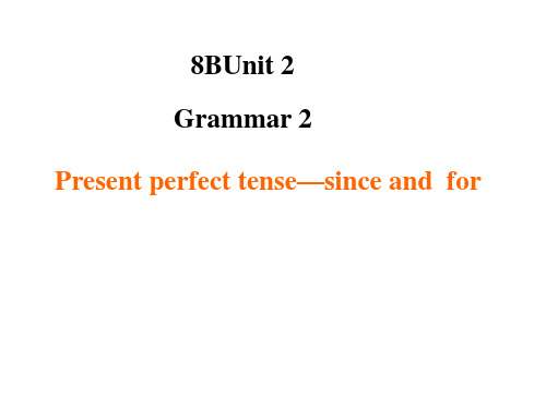 牛津译林版8B Unit2 Grammar (共25张PPT)