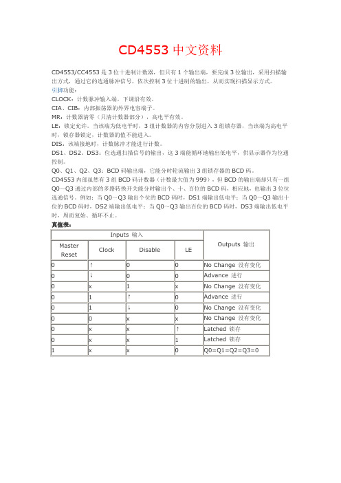 CD4553中文资料