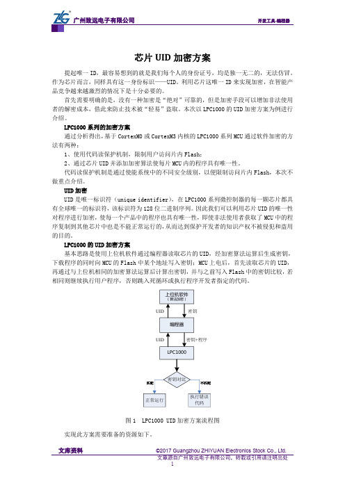 芯片UID加密方案