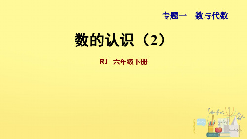 六年级下册数学课件- 数的认识 人教版