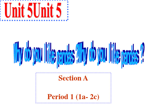 人教版英语 七年级下册 Unit5 SectionA 1a-2c 课件