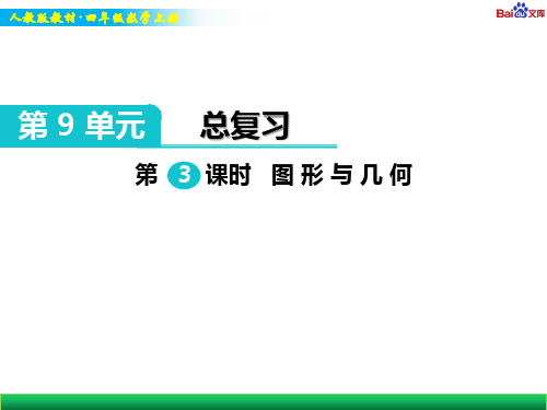 人教版四年级上册数学教学课件-图形与几何