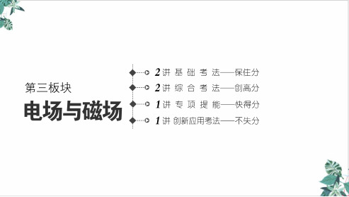 新高考物理二轮复习专题优秀PPT基础考法电场和磁场的基本性质