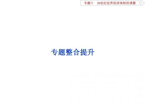 2018届一轮复习人教版   罗斯福新政和当代资本主义的新变化   课件(61张)