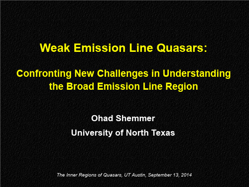 Weak Emission Line Quasars