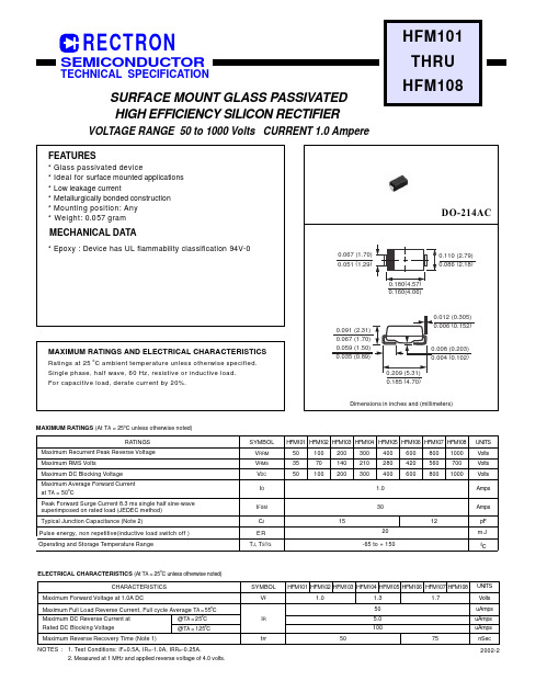 HFM108中文资料