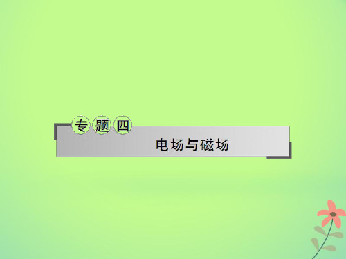 湖南省新宁县高考物理二轮复习 专题4 电场与磁场课件