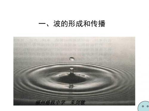 高二物理波的形成和传播2